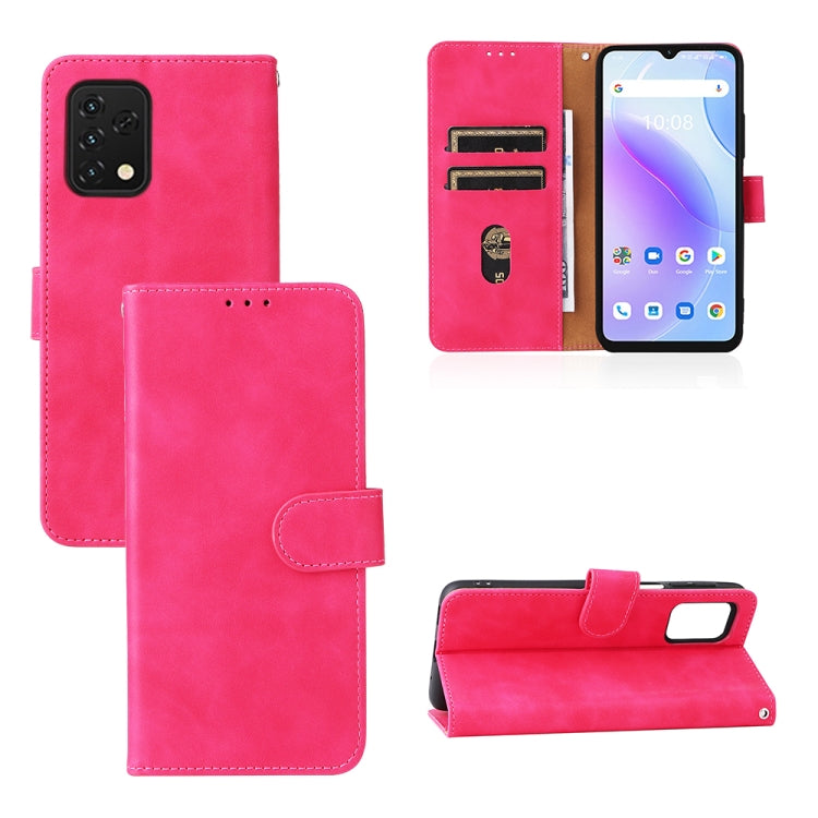 For UMIDIGI A11S Skin Feel Magnetic Buckle Leather Phone Case