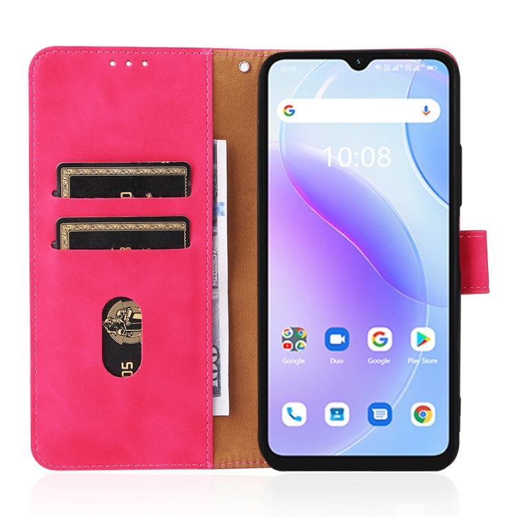 For UMIDIGI A11S Skin Feel Magnetic Buckle Leather Phone Case
