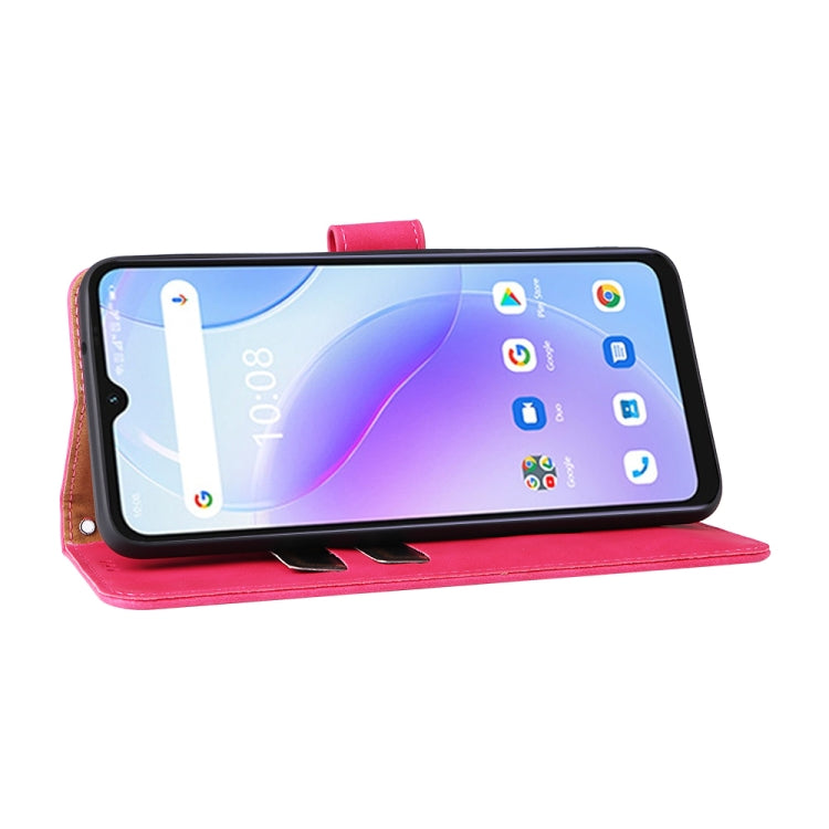 For UMIDIGI A11S Skin Feel Magnetic Buckle Leather Phone Case