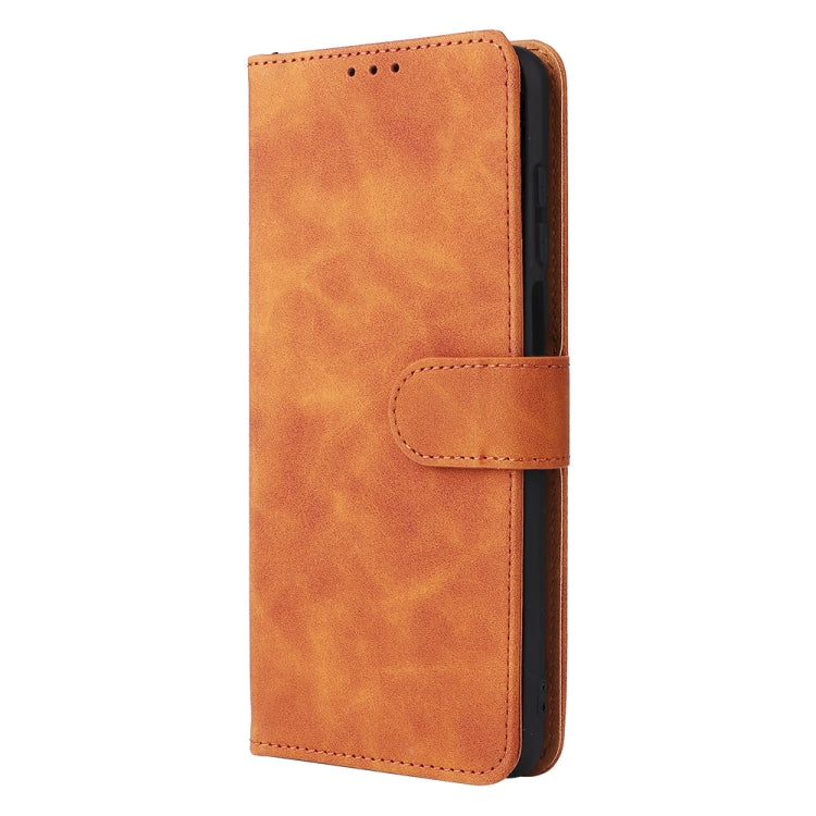 For UMIDIGI A11S Skin Feel Magnetic Buckle Leather Phone Case