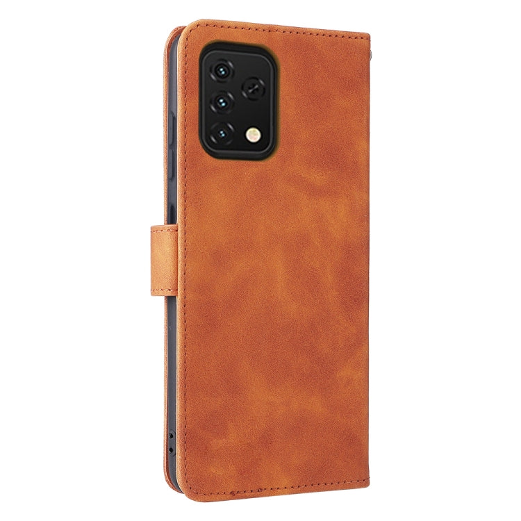For UMIDIGI A11S Skin Feel Magnetic Buckle Leather Phone Case
