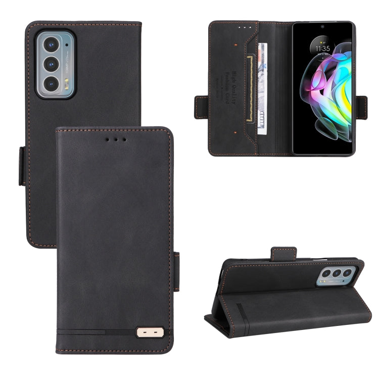 For Motorola Edge 20 Magnetic Clasp Leather Phone Case