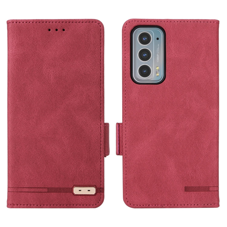 For Motorola Edge 20 Magnetic Clasp Leather Phone Case