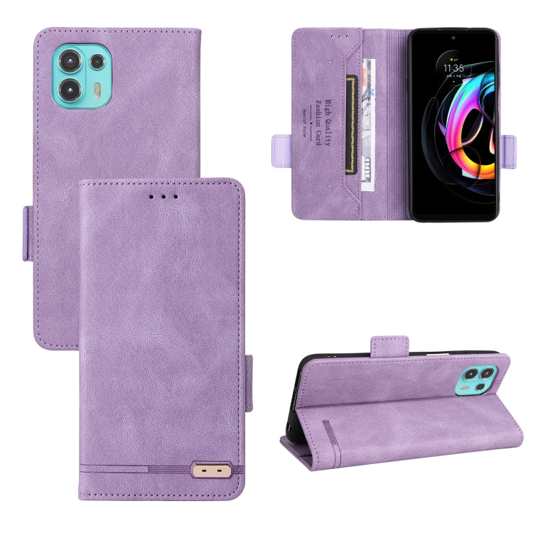 For Motorola Edge 20 Lite / 20 Fusion Magnetic Clasp Leather Phone Case