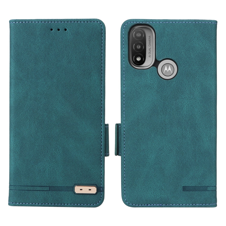 For Motorola Moto E20 / E40 Magnetic Clasp Leather Phone Case