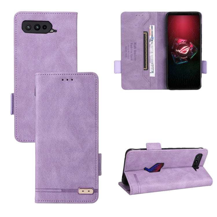 For Asus ROG Phone 5 Magnetic Clasp Leather Phone Case