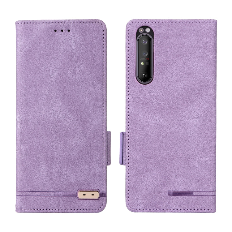 For Sony Xperia 1 II Magnetic Clasp Leather Phone Case