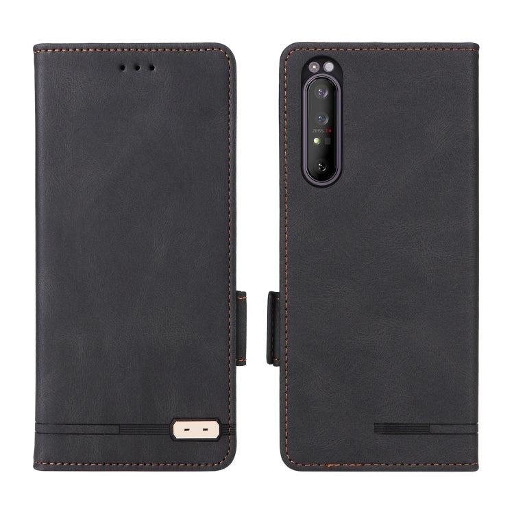 For Sony Xperia 1 II Magnetic Clasp Leather Phone Case