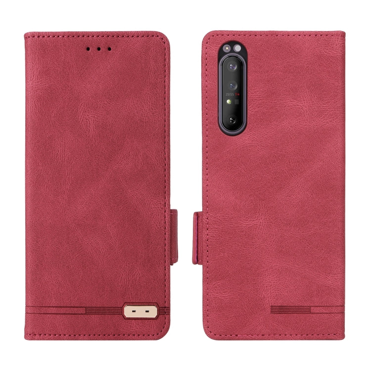 For Sony Xperia 1 II Magnetic Clasp Leather Phone Case