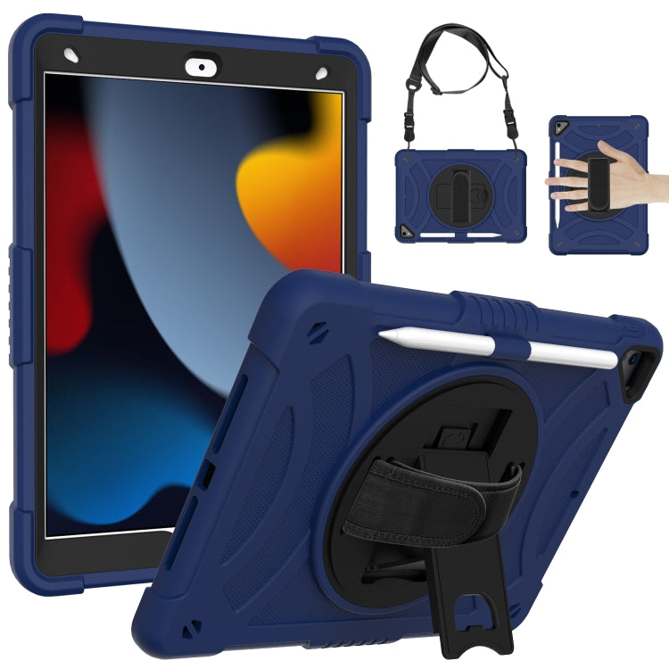 For iPad 10.2 2021 / 2020 / 2019 PC + Silicone Combination Tablet Case