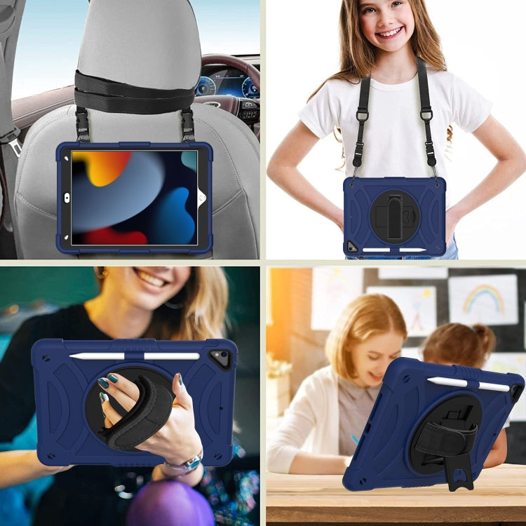 For iPad 10.2 2021 / 2020 / 2019 PC + Silicone Combination Tablet Case