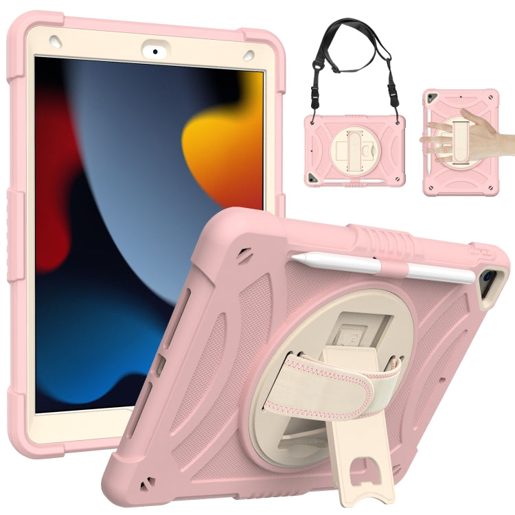 For iPad 10.2 2021 / 2020 / 2019 PC + Silicone Combination Tablet Case