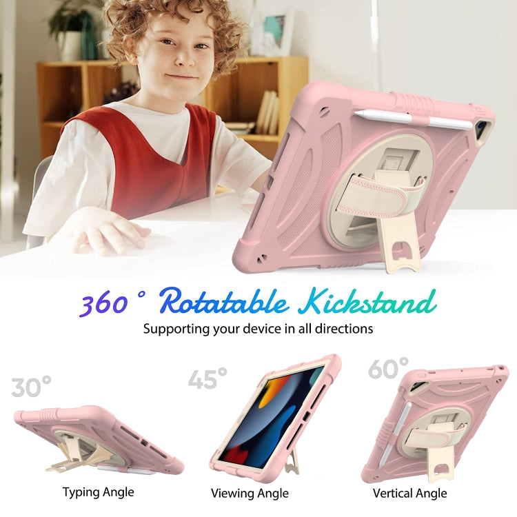 For iPad 10.2 2021 / 2020 / 2019 PC + Silicone Combination Tablet Case