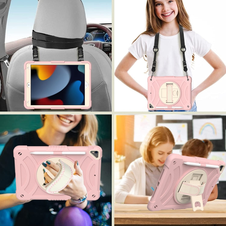 For iPad 10.2 2021 / 2020 / 2019 PC + Silicone Combination Tablet Case