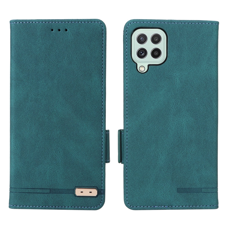 For Samsung Galaxy A22 4G Magnetic Clasp Leather Phone Case