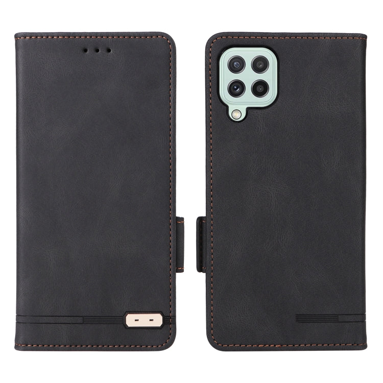 For Samsung Galaxy A22 4G Magnetic Clasp Leather Phone Case