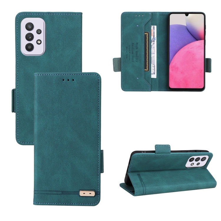 For Samsung Galaxy A33 5G Magnetic Clasp Leather Phone Case