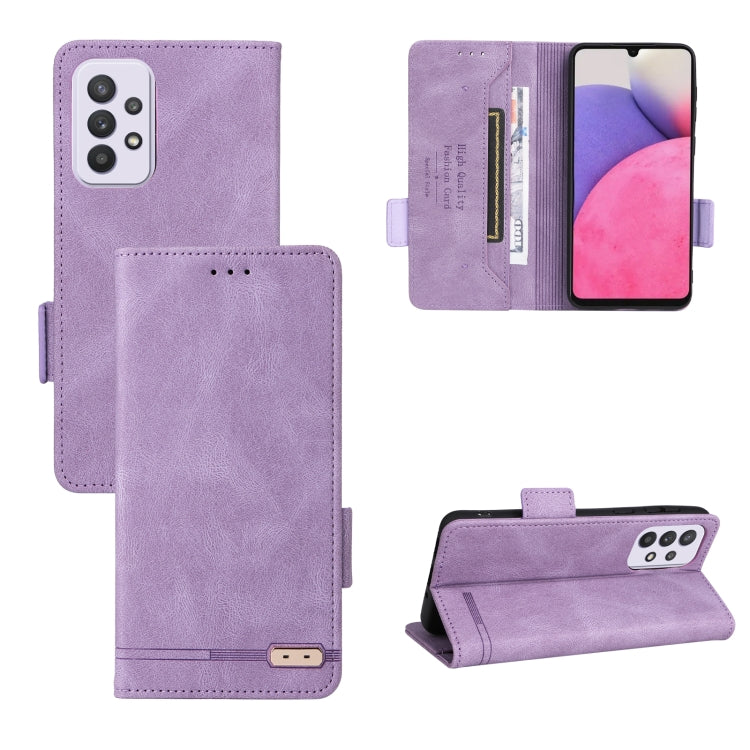 For Samsung Galaxy A33 5G Magnetic Clasp Leather Phone Case