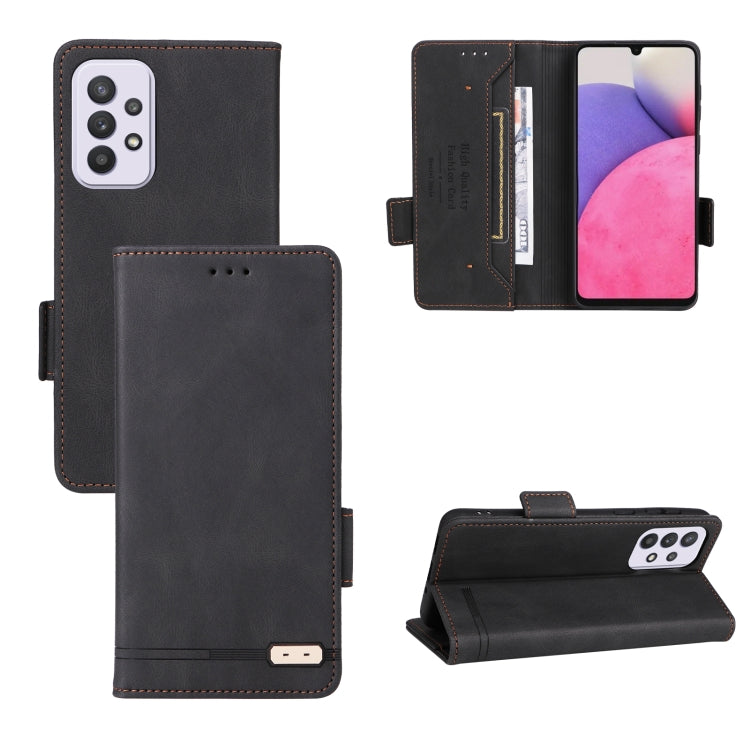 For Samsung Galaxy A33 5G Magnetic Clasp Leather Phone Case