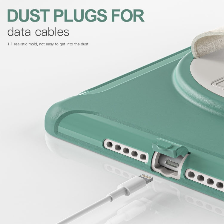 360 Degree Rotation PC + TPU Tablet Case For iPad 9.7 2018 / 2017