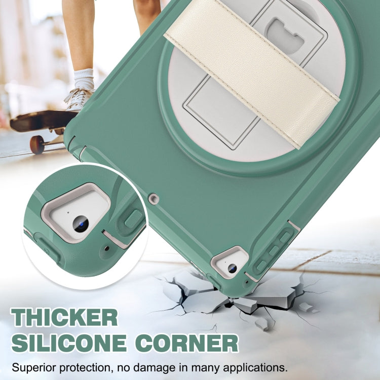 360 Degree Rotation PC + TPU Tablet Case For iPad 9.7 2018 / 2017