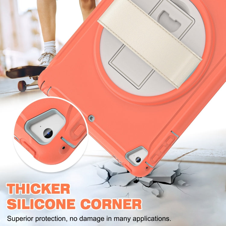 360 Degree Rotation PC + TPU Tablet Case For iPad 9.7 2018 / 2017