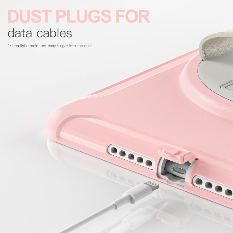 360 Degree Rotation PC + TPU Tablet Case For iPad 9.7 2018 / 2017