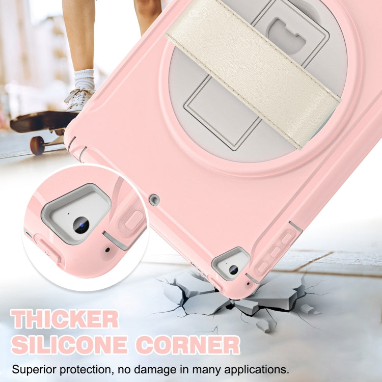 360 Degree Rotation PC + TPU Tablet Case For iPad 9.7 2018 / 2017