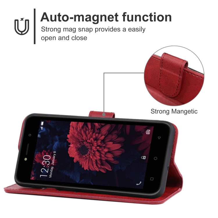 For Tecno A32F Leather Phone Case