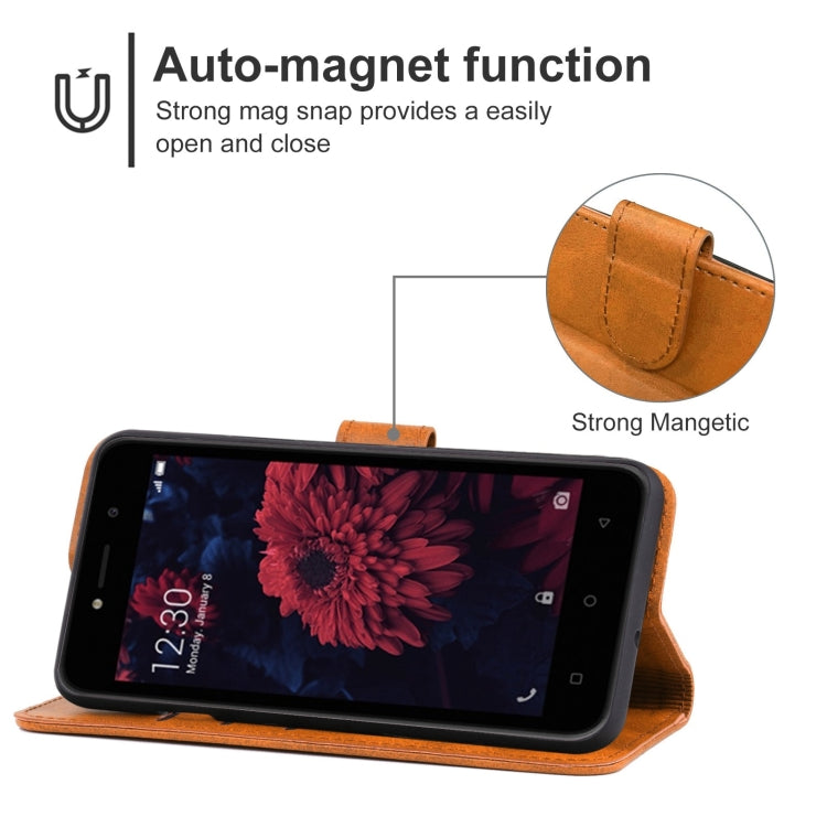 For Tecno A32F Leather Phone Case