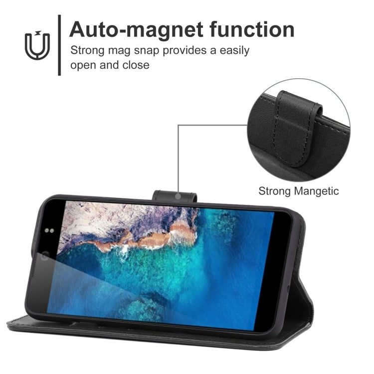For Tecno Camon CX Leather Phone Case