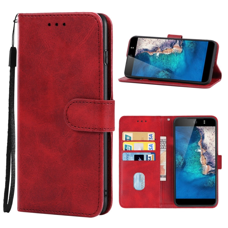 For Tecno Camon CX Leather Phone Case