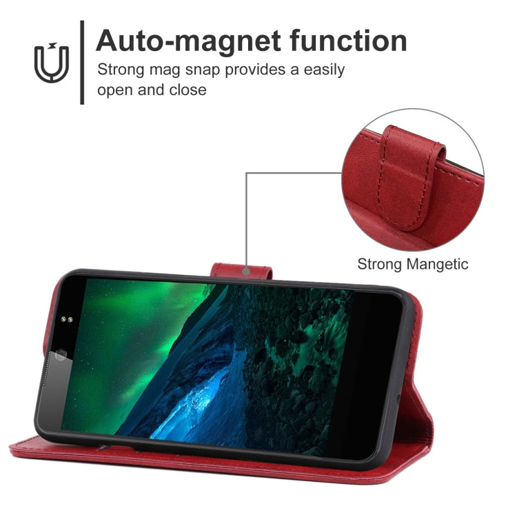 For Tecno Camon CX Air Leather Phone Case