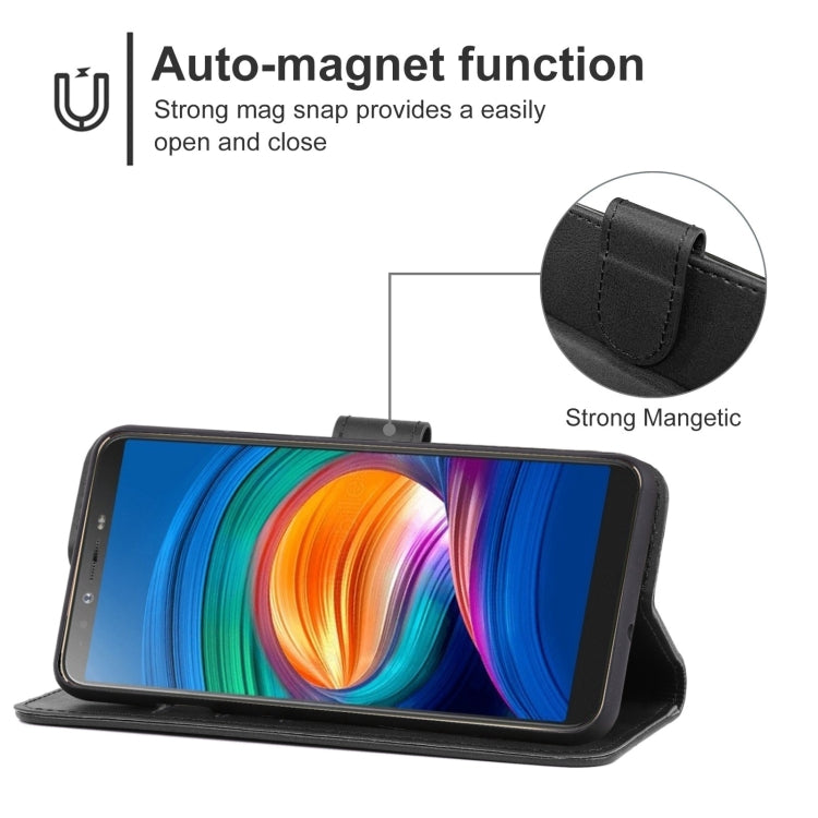 For Tecno Camon X Pro Leather Phone Case