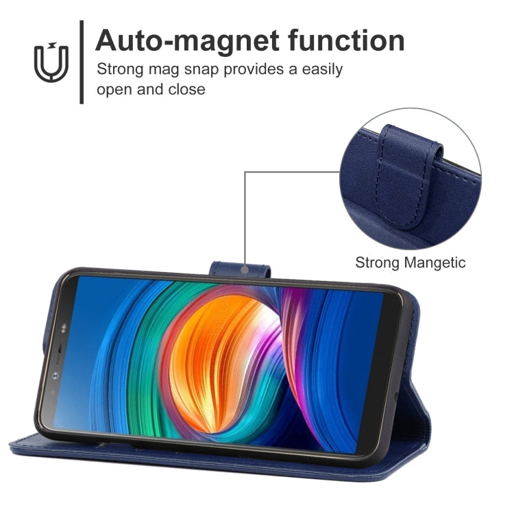For Tecno Camon X Pro Leather Phone Case