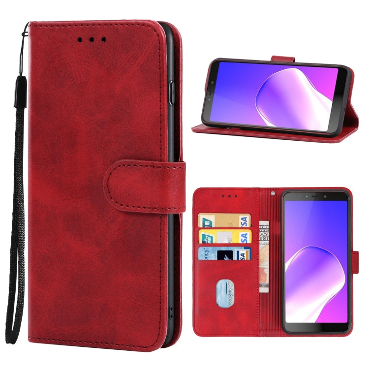 For Tecno Hot 6 Pro Leather Phone Case