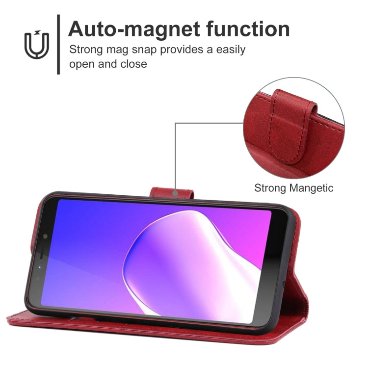 For Tecno Hot 6 Pro Leather Phone Case
