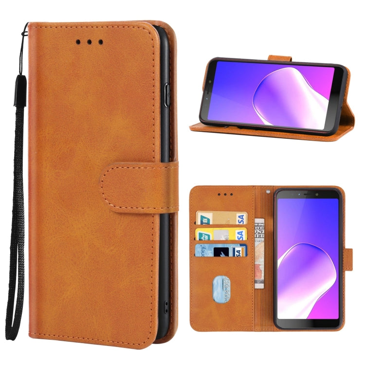For Tecno Hot 6 Pro Leather Phone Case
