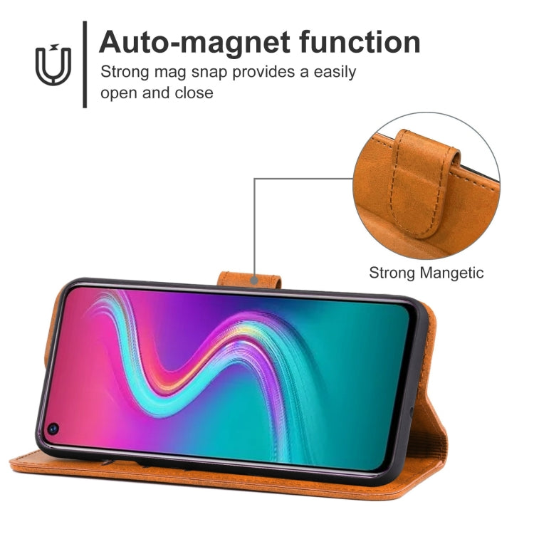 For Tecno A11 Leather Phone Case