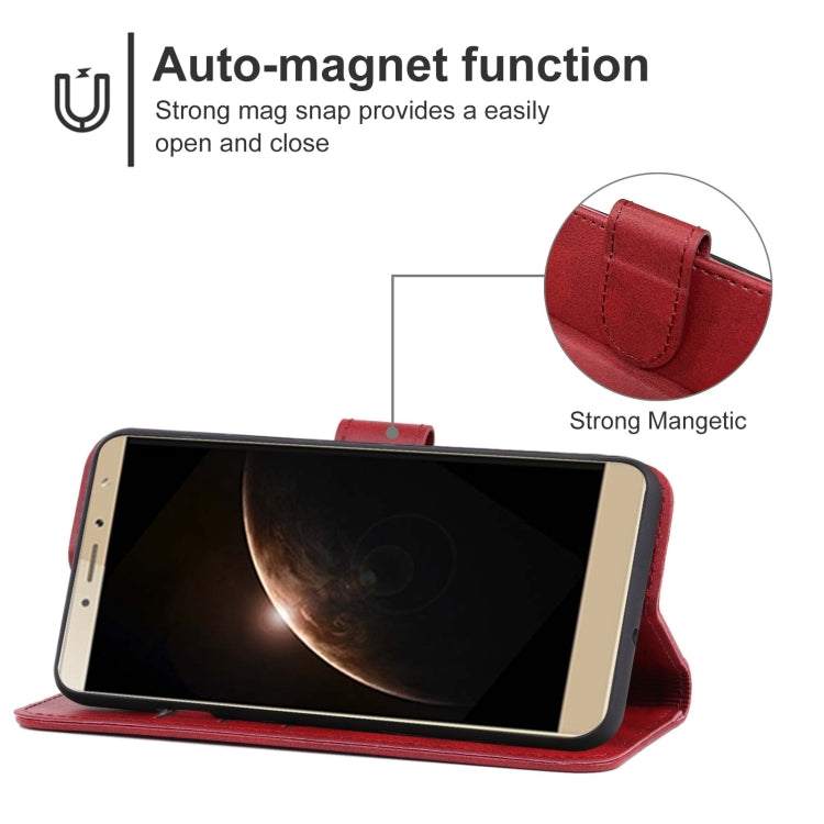 For Tecno Phantom 6 Plus Leather Phone Case