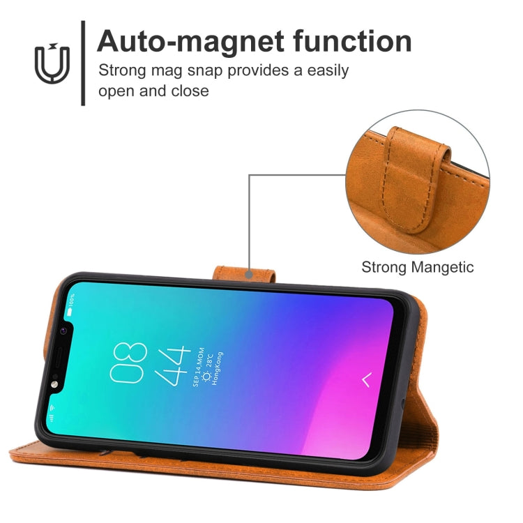 For Tecno Pouvoir 3 Leather Phone Case