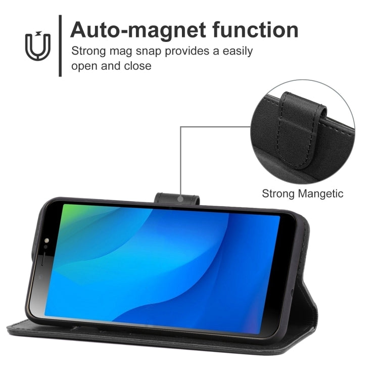 For Tecno Pouvoir 3 Air Leather Phone Case