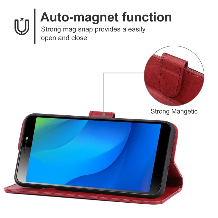 For Tecno Pouvoir 3 Air Leather Phone Case