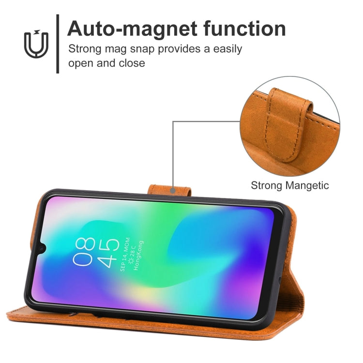 For Tecno Pouvoir 3 Plus Leather Phone Case
