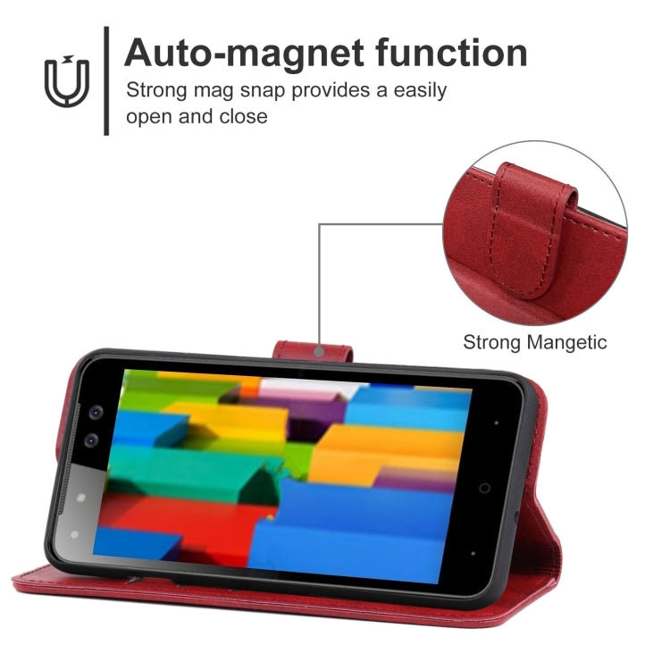 For Tecno S12 Leather Phone Case