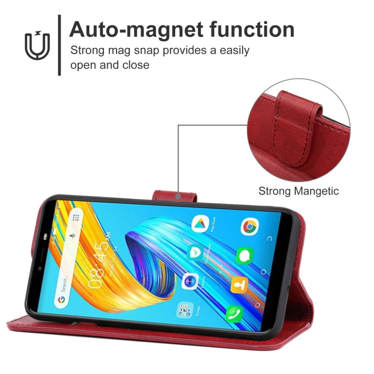 For Tecno Spark 2 Leather Phone Case