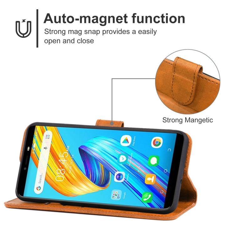 For Tecno Spark 2 Leather Phone Case