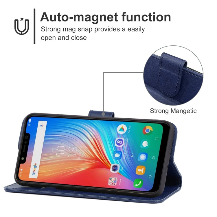 For Tecno Spark 3 Pro Leather Phone Case