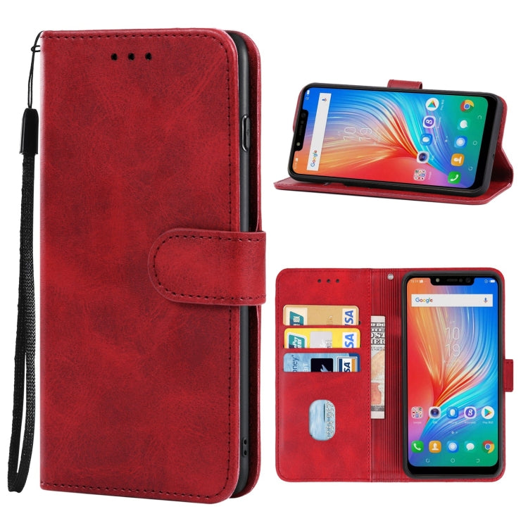 For Tecno Spark 3 Pro Leather Phone Case