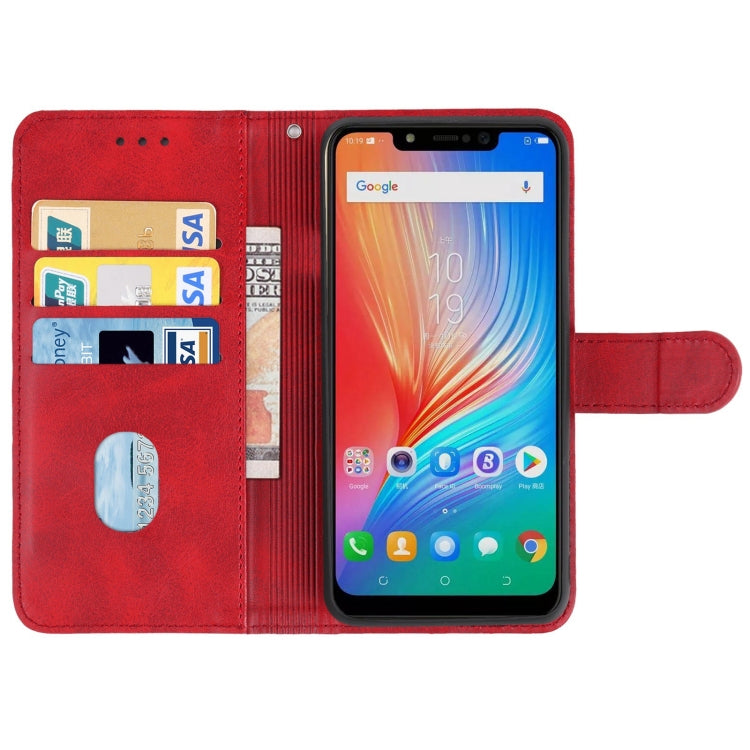 For Tecno Spark 3 Pro Leather Phone Case